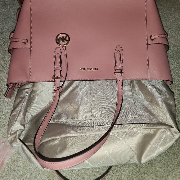NWT Gilly Tote Michael Kors Leather Travel Shoulder Purse - Picture 3 of 15